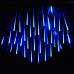 Гирлянда светодиодная Метеоритный дождь 50 см. Синий 