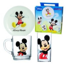 Набор Luminarc Disney Mickey Colors 3 предмета коробка детский