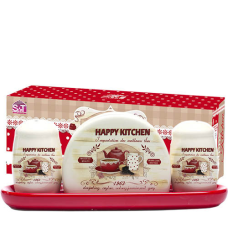 Набор для специй с салфетницей Happy Kitchen Snt 6912-11