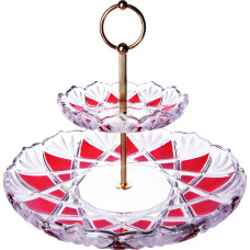 Фруктовница 2-х ярусная Saturn Rubin Walther-Glas WG-6049