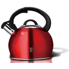 Чайник со свистком 3 л Metallic Line Burgundy Berlinger Haus BH-1836