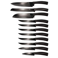 Набор ножей 11 предметов Black Silver Collection Berlinger Haus BH-2608