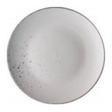 Тарелка десертная Ardesto Lucca Winter White AR-2919-WMC 19 см