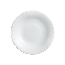 Тарелка глубокая 23 см Classique White La Opala LO-11102