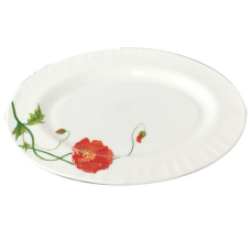 Овальное блюдо Красный мак Ø 30,5 см Snt 30062-1067