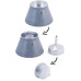 Гейзерная кофеварка Kamille KM-2519GR 600 мл